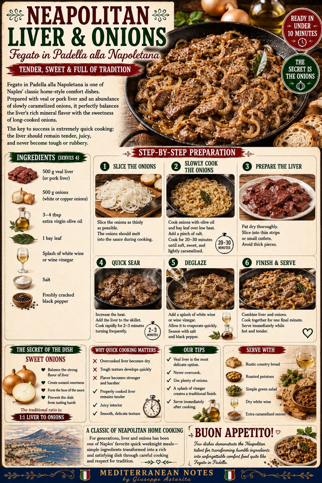 Cervella in Padella — infographic, Mediterranean Notes by Giuseppe Astarita