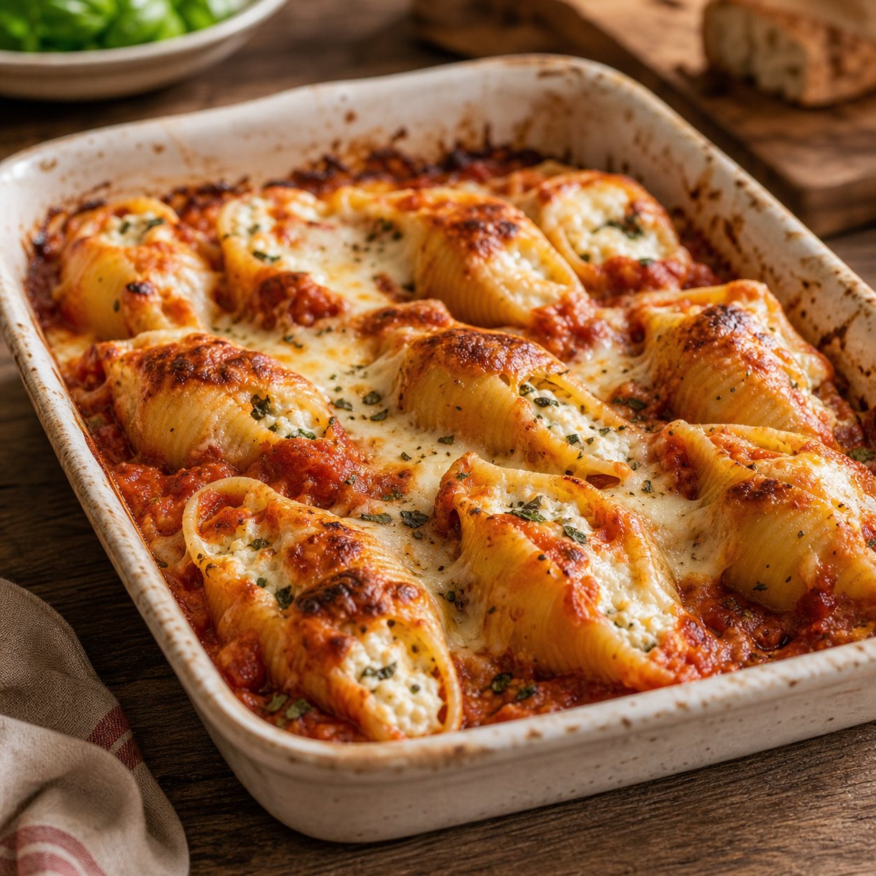 Conchiglioni al forno