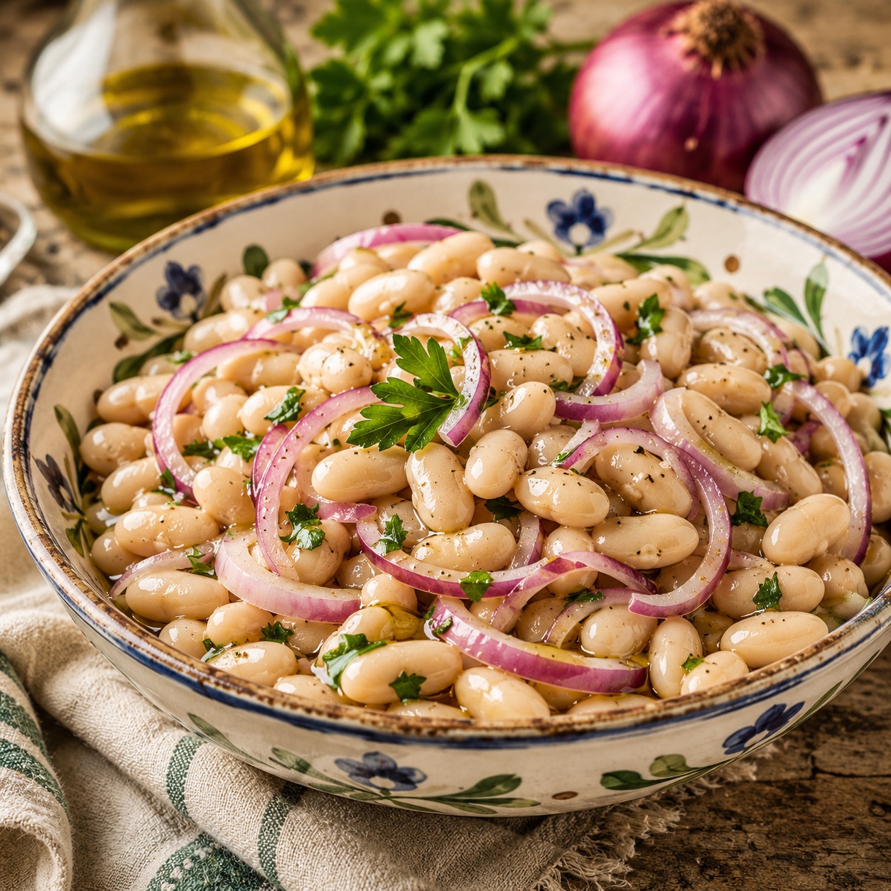 Insalata Fagioli Cipolle