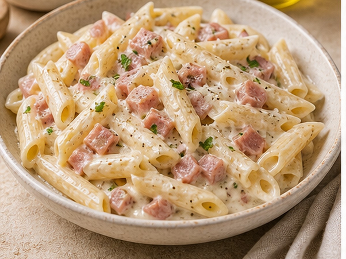 Pasta Panna Prosciutto