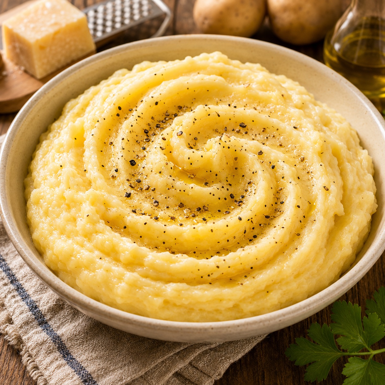 'O purè alla napoletana