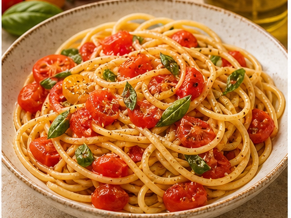Spaghetti pomodoro fresco