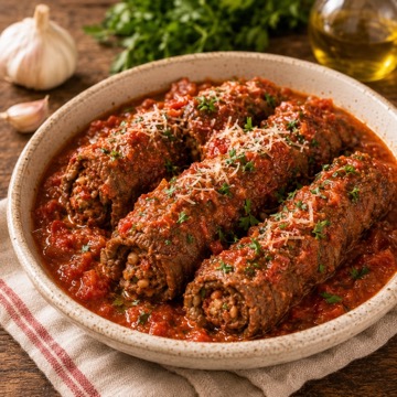 Braciole Napoletane nel Ragu