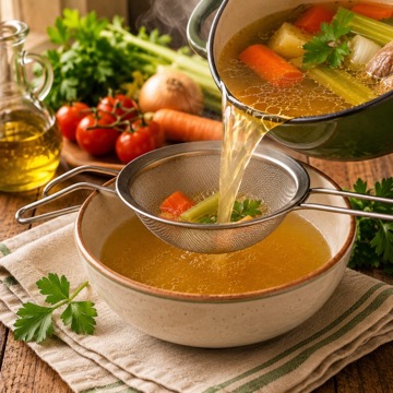 Brodo Vegetale alla Napoletana