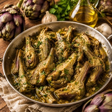 Carciofi Stufati alla Napoletana