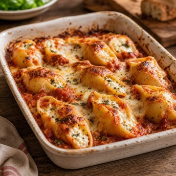 Conchiglioni al forno