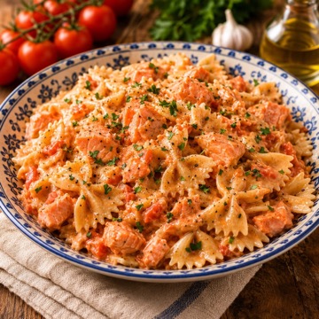 Farfalle al Salmone