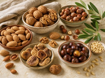 Frutta secca in Campania