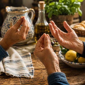 Italian Food Hand Gestures