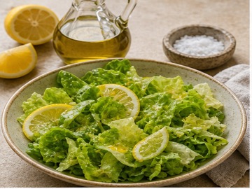 How to dress a salad