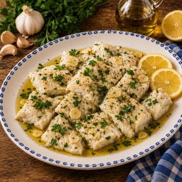 Merluzzo all'insalata