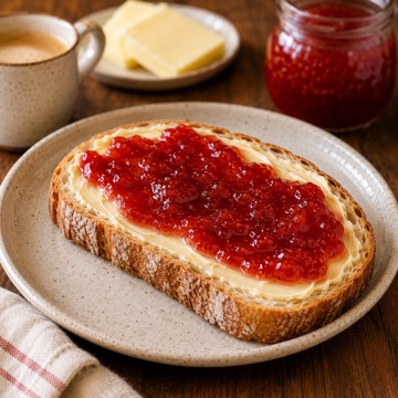 Pane, burro e marmellata