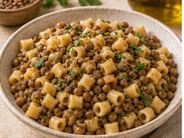Pasta e lenticchie