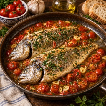 Pesce all acqua pazza