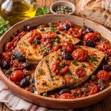 Pesce spada alla napoletana