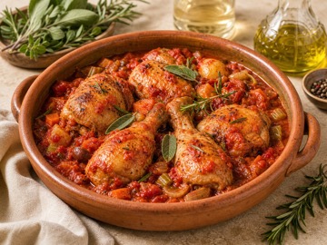 Pollo alla cacciatora