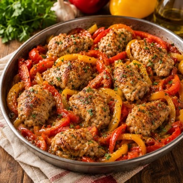 Pollo con Peperoni