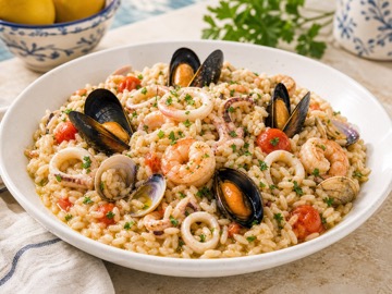 Risotto alla pescatora
