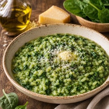 Risotto agli spinaci