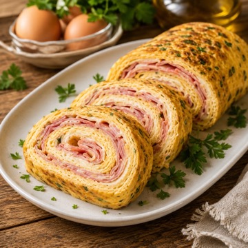 Rotolo di Frittata Farcito