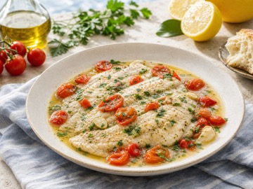 Sogliola in acqua pazza