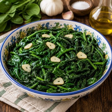 Spinaci all'Insalata
