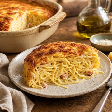 Timballo di tagliolini
