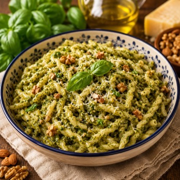 Trofie al Pesto di Napoli