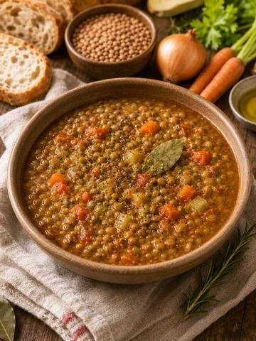 Soups and legumes