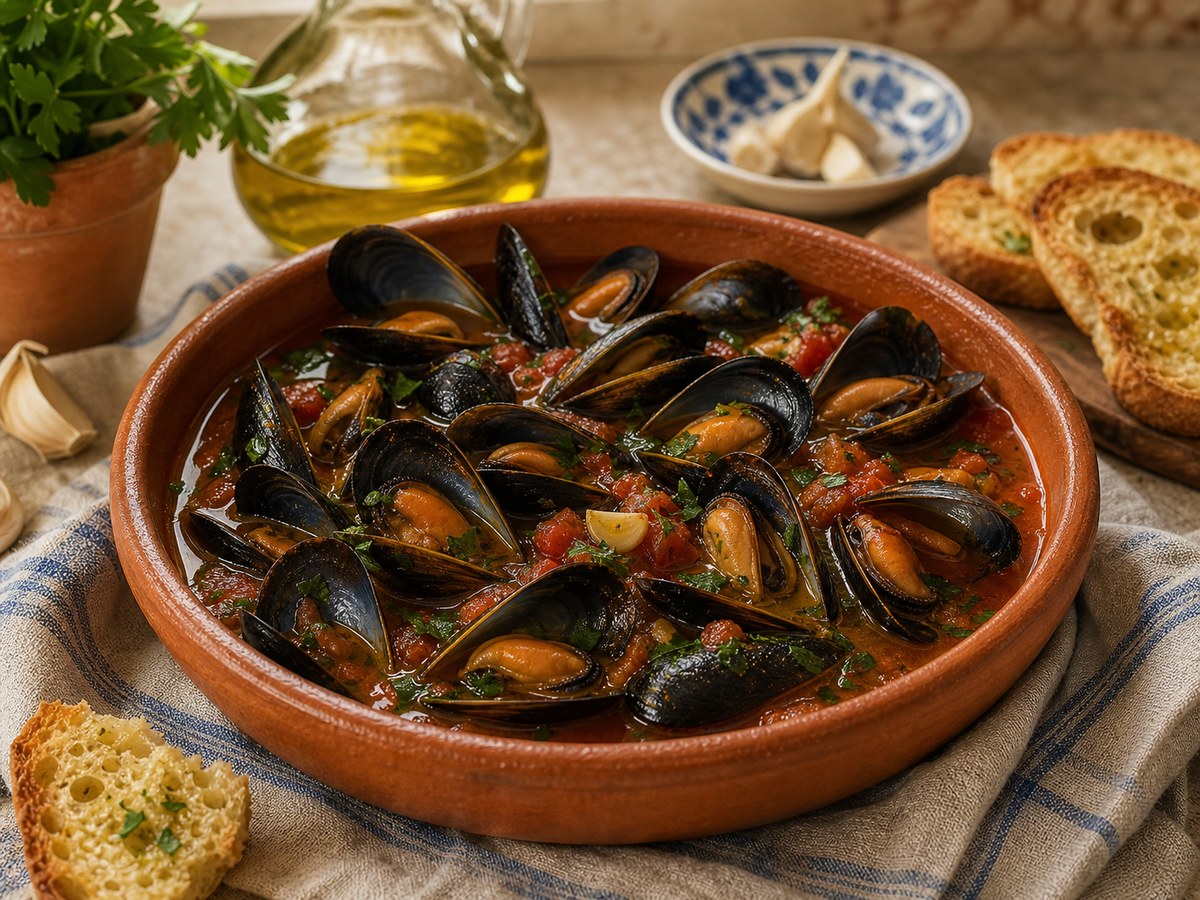 Zuppa di cozze alla napoletana